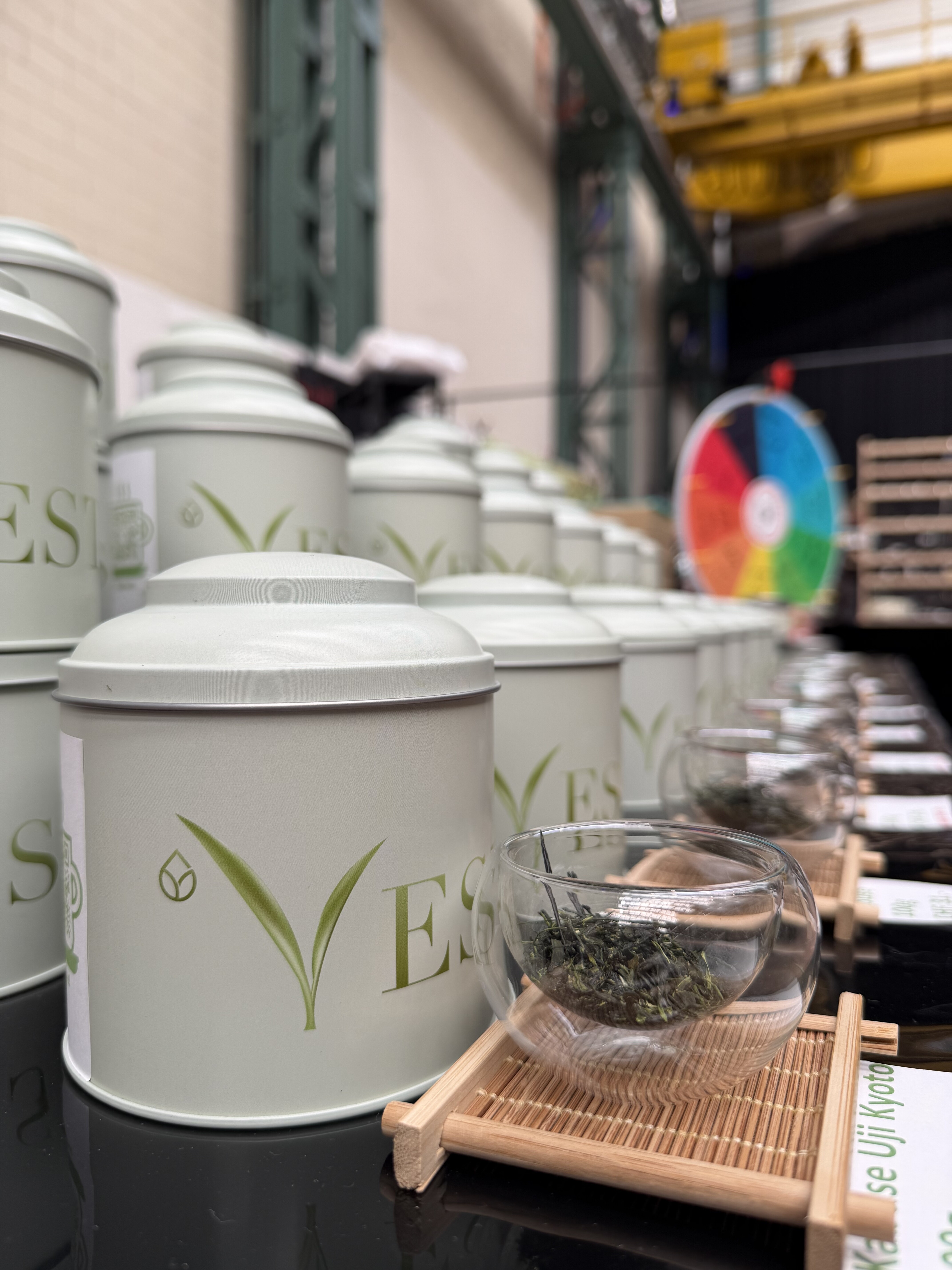 VESTA tins, bowls, and bamboo trays, finely arranged