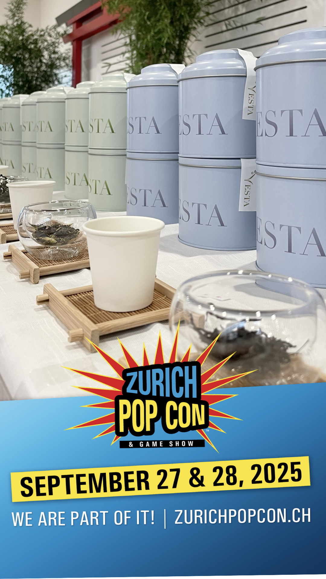 VestaTea at Zurich PopCon 2025